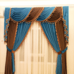 Velvet Fabric Design Curtains