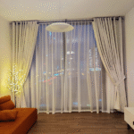 Fabric Ring Model Curtains 02